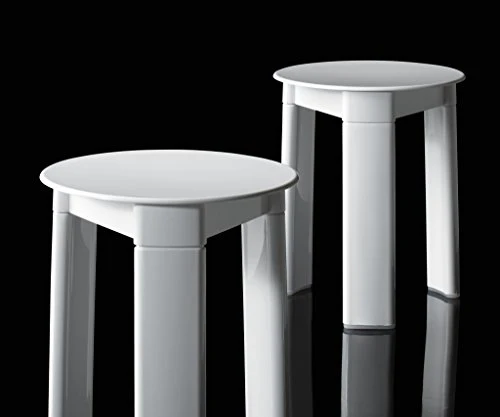 Gedy 20720200000 - Sgabello trio bianco