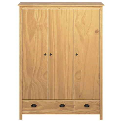 GOTOTOP Guardaroba con 2 cassetti e 5 ripiani, armadio per vestiti, armadio, organizer per camera da letto, casa, 127 x 50...