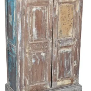 Guru-Shop Mobiletto, Mobiletto Laterale, Cassettiera, Armadio, Legno Massiccio, Vintage Look, Chabby Chic - Modello 27, Ma...