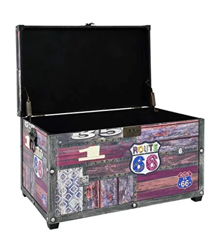 Haku Möbel 27959 Cassettiera, Metallo, Vintage, 65 x 40 x 42 cm