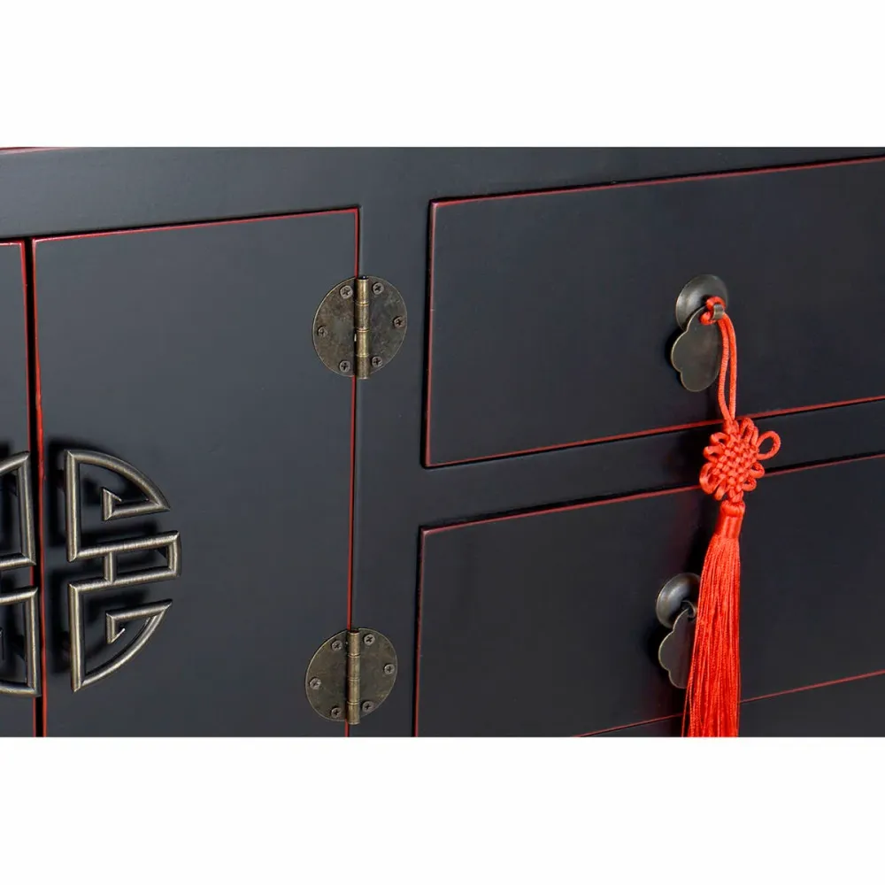 Ingresso DKD Home Decor Nero 63 x 26 x 83 cm