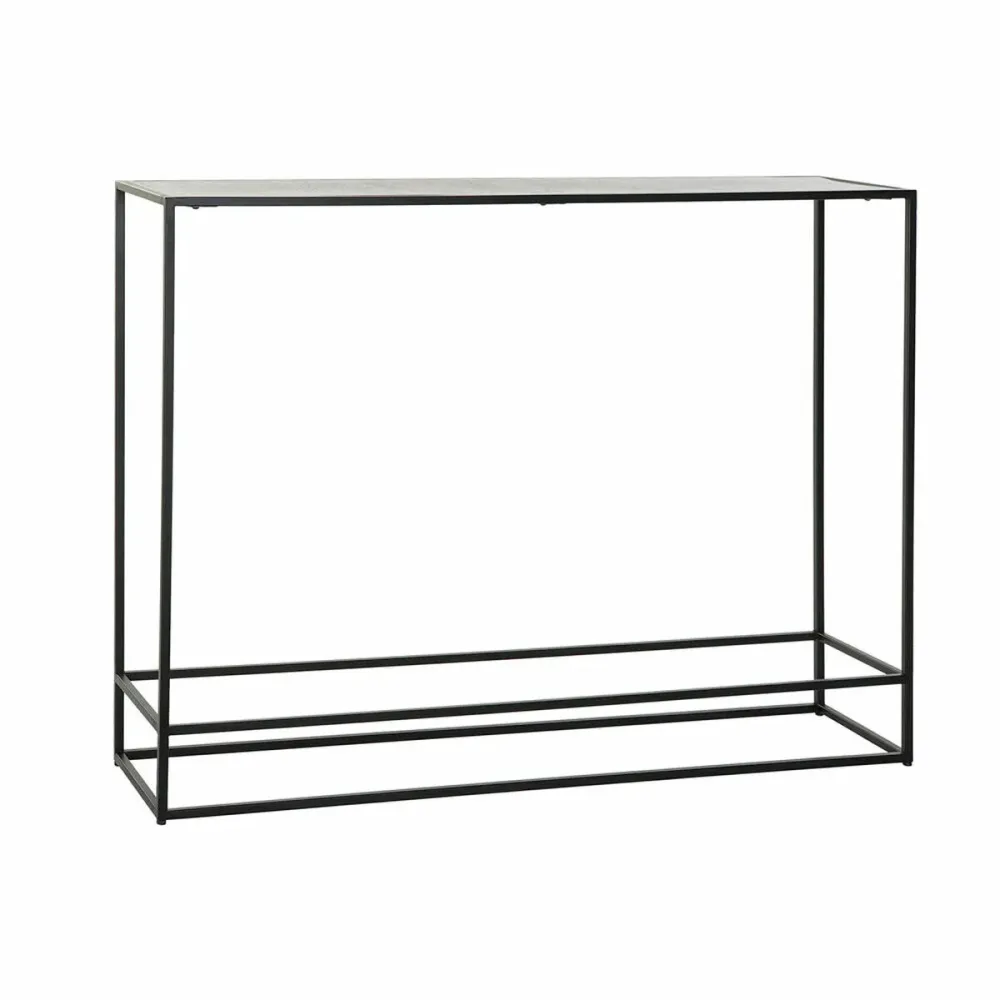 Ingresso DKD Home Decor Nero Dorato 110 x 25 x 84 cm