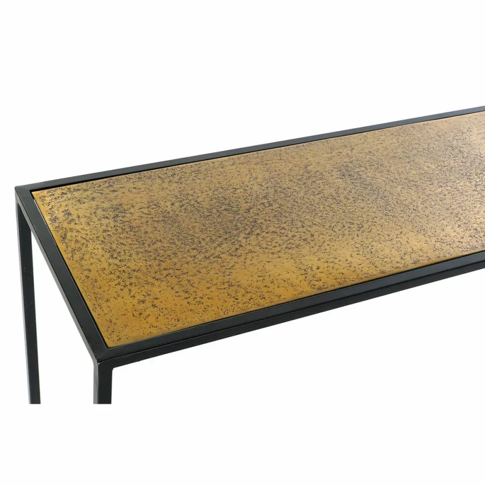 Ingresso DKD Home Decor Nero Dorato 110 x 25 x 84 cm