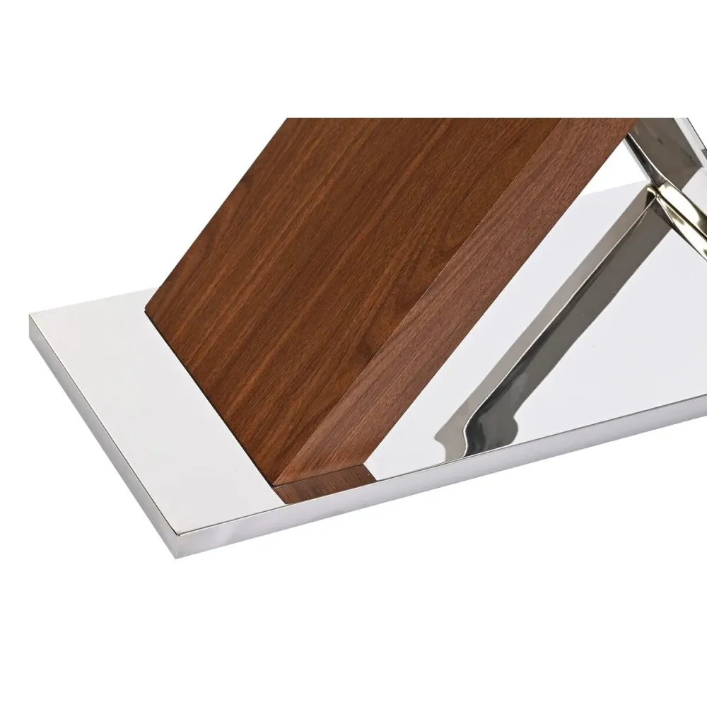 Ingresso DKD Home Decor Trasparente Argentato Marrone scuro 120 x 40 x 75 cm