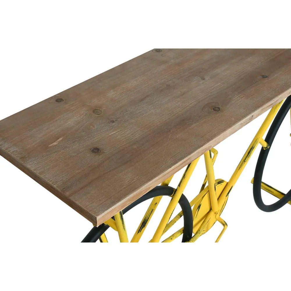 Ingresso Home ESPRIT Giallo Nero 160 x 40 x 88 cm