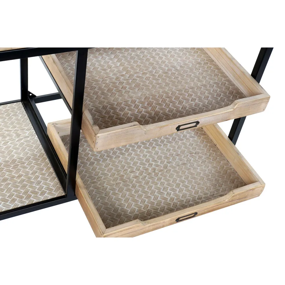 Ingresso Home ESPRIT Marrone Nero 120 x 38 x 80 cm