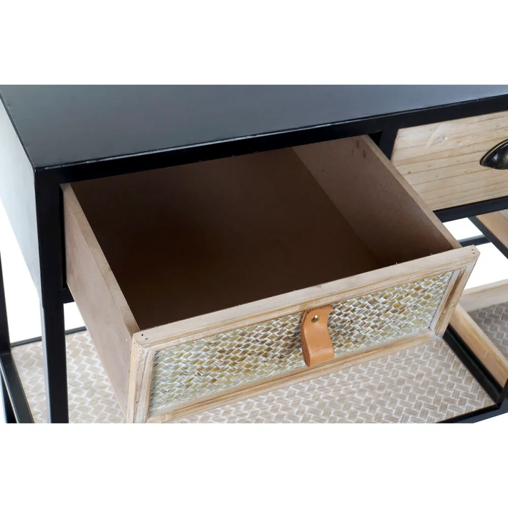 Ingresso Home ESPRIT Marrone Nero 120 x 38 x 80 cm