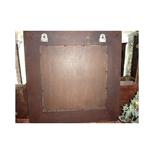 int. d'ailleurs - Specchio Moghol Nero 60x60 cm - mir056