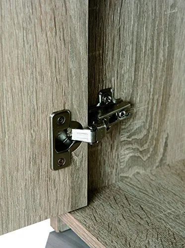 Inter Link Comò Truciolare, Decoro Sonoma Rovere, Bianco