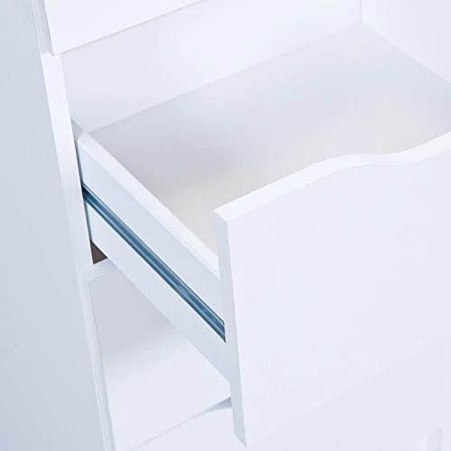 Inter Link Mobiletto classico, utilizzabile come comodino, compensato, effetto rovere Sonoma