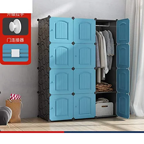 JYXJJKK Armadietto di Montaggio Facile,Camera da Letto Armadio Multifunzionale-b