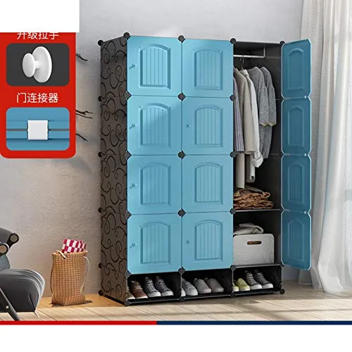 JYXJJKK Armadietto di Montaggio Facile,Camera da Letto Armadio Multifunzionale-k