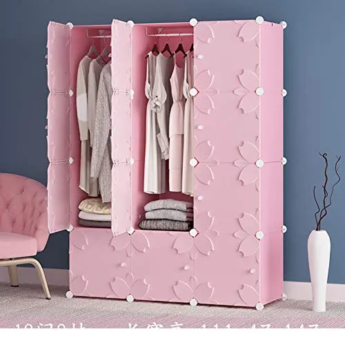 JYXJJKK Armadio Assemblato,Camera da Letto Combinazione di Abbigliamento Magazzino-