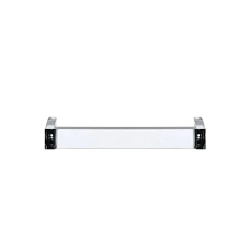 Kartell Rail, Portasciugamani plastica, 7.5x30x4 cm, Cristallo