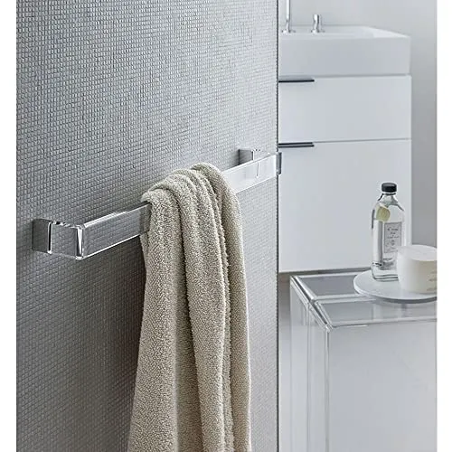 Kartell Rail, Portasciugamani plastica, 7.5x30x4 cm, Cristallo