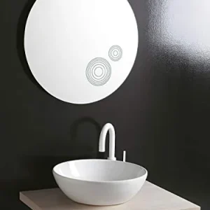 Lavabo Bagno Tondo Incasso cm 45 Circle Leonardo Bagno