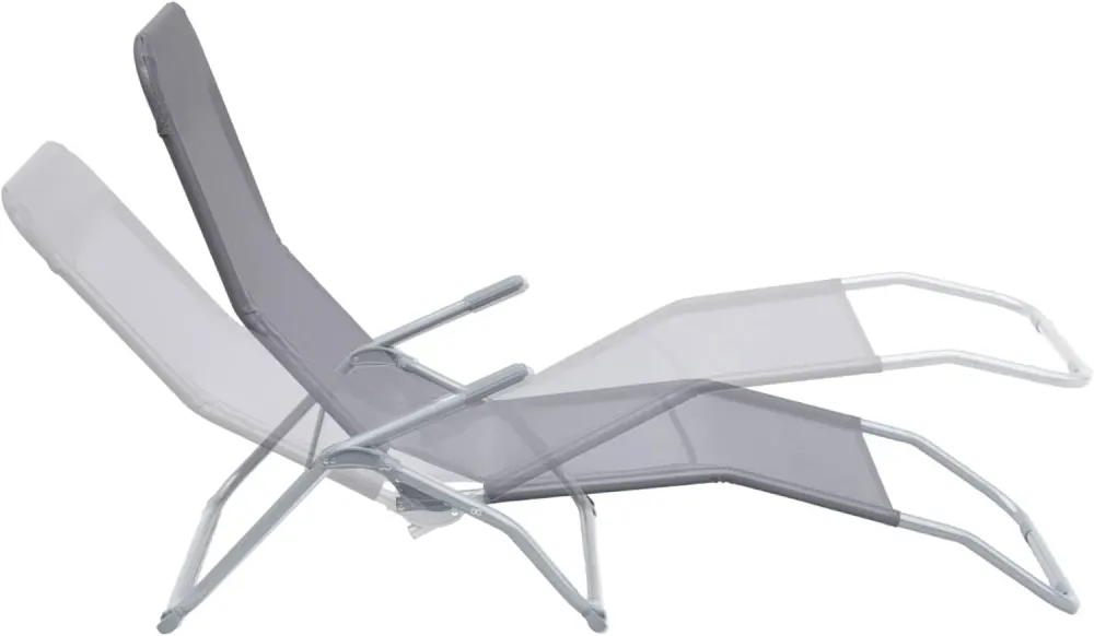 Lettino Dondolo Rocking Ferro Con Tessuto Textilene – 59X103X160 Cm – Vette