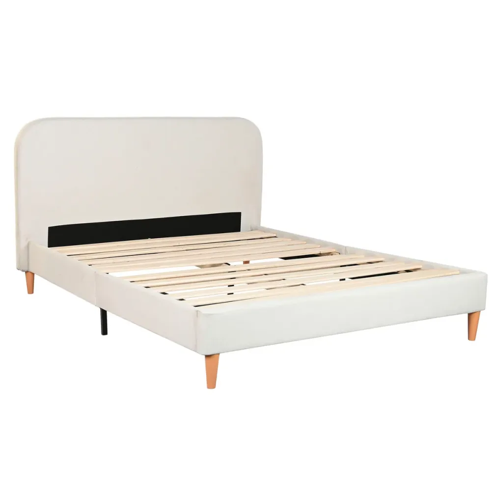 Letto Home ESPRIT Beige 170 X 219 X 104 CM