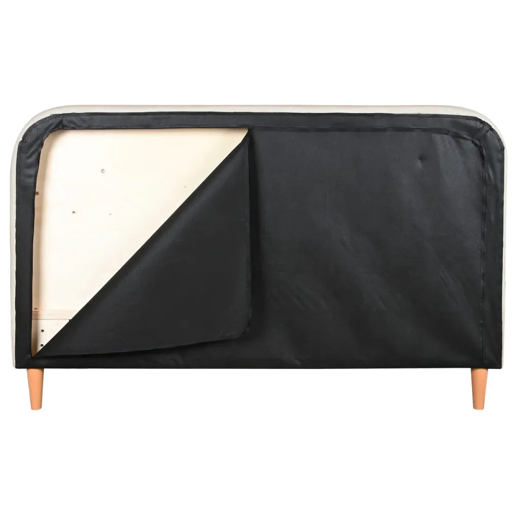 Letto Home ESPRIT Beige 170 X 219 X 104 CM
