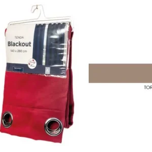 Linea black out tenda 140x280 tortora 11966707