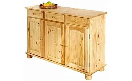 Links, Credenza pino, 43 x 130 x 87 cm