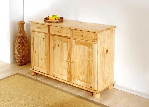 Links, Credenza pino, 43 x 130 x 87 cm