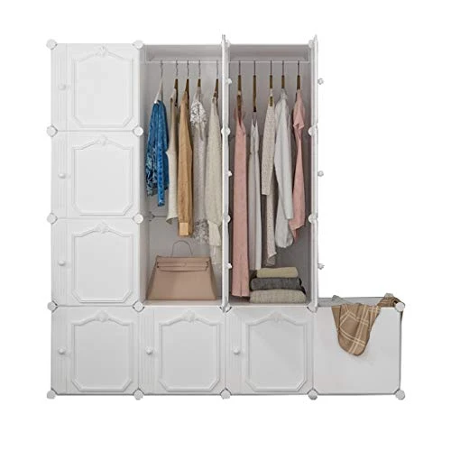 Locker 12-Portello dell'Armadio Armadio Sporchi Abbigliamento Benna 2-Hanging di Plastica 6-Gitter Scaffali Abbigliamento...