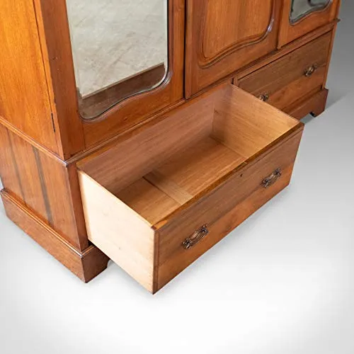 Armadio Antico, Inglese, Noce, Compactum, R. James Gloucester, Circa 1900 London Fine Antiques