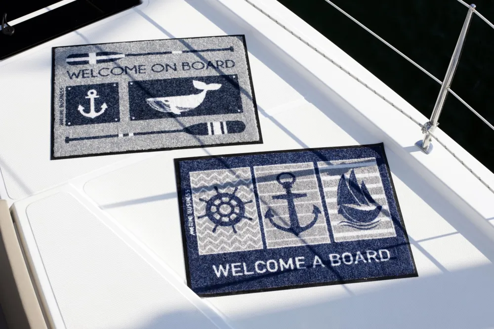 Marine Business -WELCOME - TAPPETO - ROSEWIND HALFBLUE