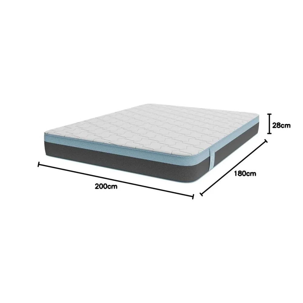Materasso Viscoelastico Cecotec Flow PureVital 4990 180 x 200 cm
