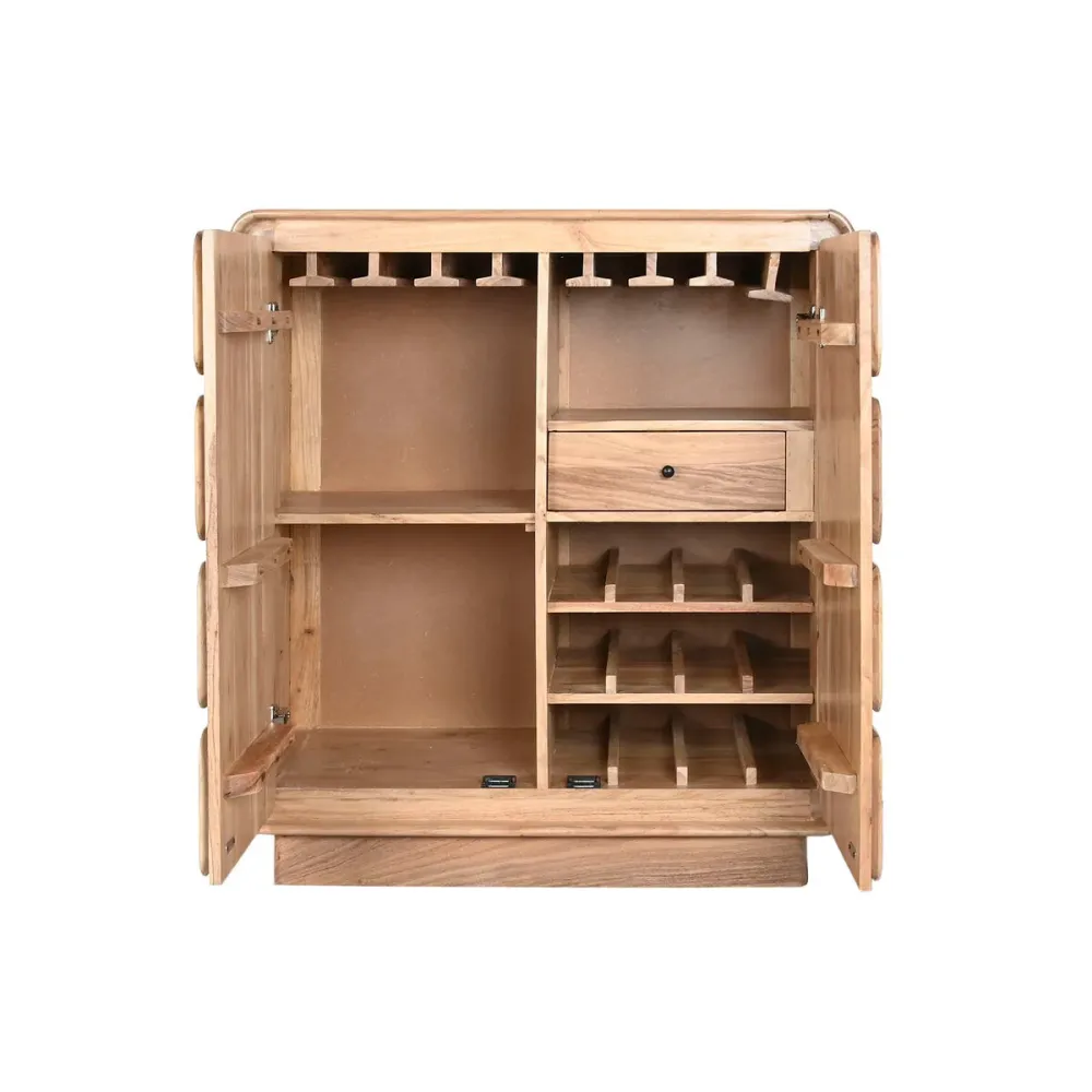 Mobile bar Home ESPRIT Naturale 90 x 45 x 100 cm