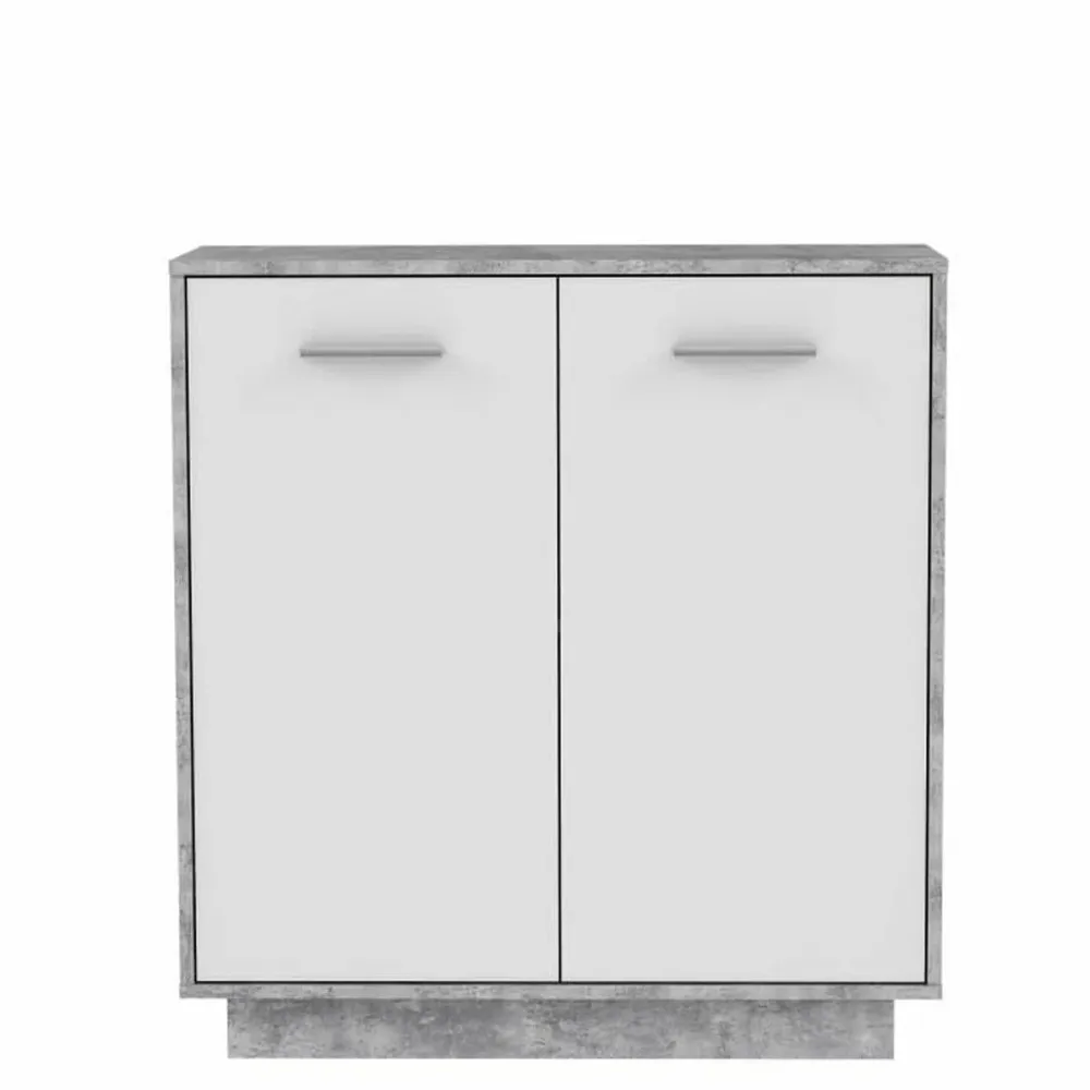 Mobili di stoccaggio Legno Grigio chiaro Bianco (88,9 x 34,2 x 88,1 cm)