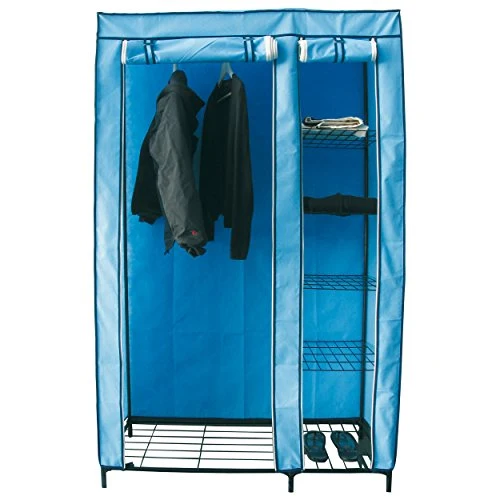 MSV Armadio 110 x 46 x 178 cm Blu