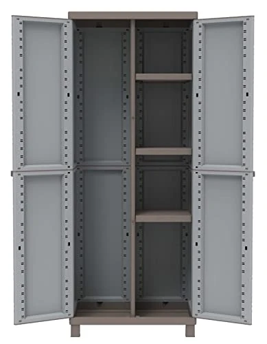 1PZ ARMADIO TERRY CRATTAN 2ANTE 3 RIPIANI 68X39X170H CON VANO PORTA SCOPE 3680 nextradeitalia