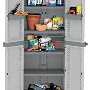 1PZ ARMADIO TERRY WAVE 2ANTE CM 70X44X181H QUATTRO RIPIANI 2700UW nextradeitalia