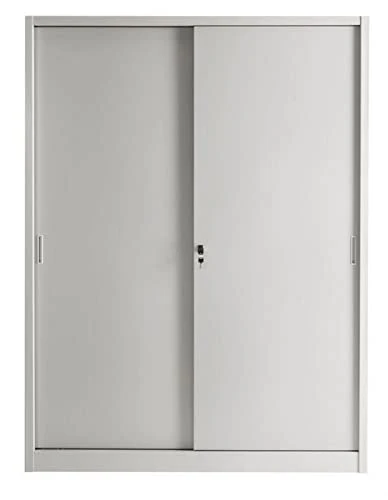 nextradeitalia 1PZ METALLO-ARMADIO PER UFFICIO ARS12 DIMENSIONI CM 120X45X200H COLORE GRIGIO