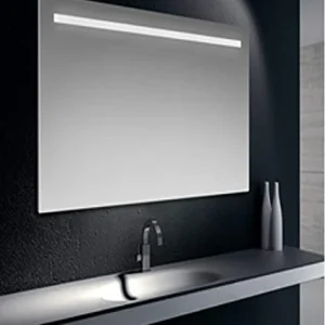 NONAME Specchiera filo lucido 70x120 cm fascia retroilluminata led