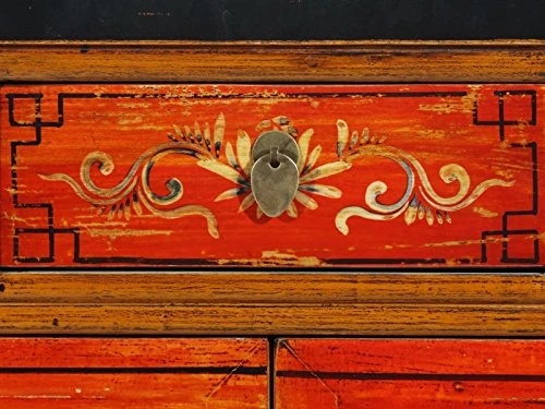 OPIUM OUTLET Comò cassettiera credenza consolle Credenza mobili Armadio Matrimonio armadietto Cinese Asiatico Orientale An...