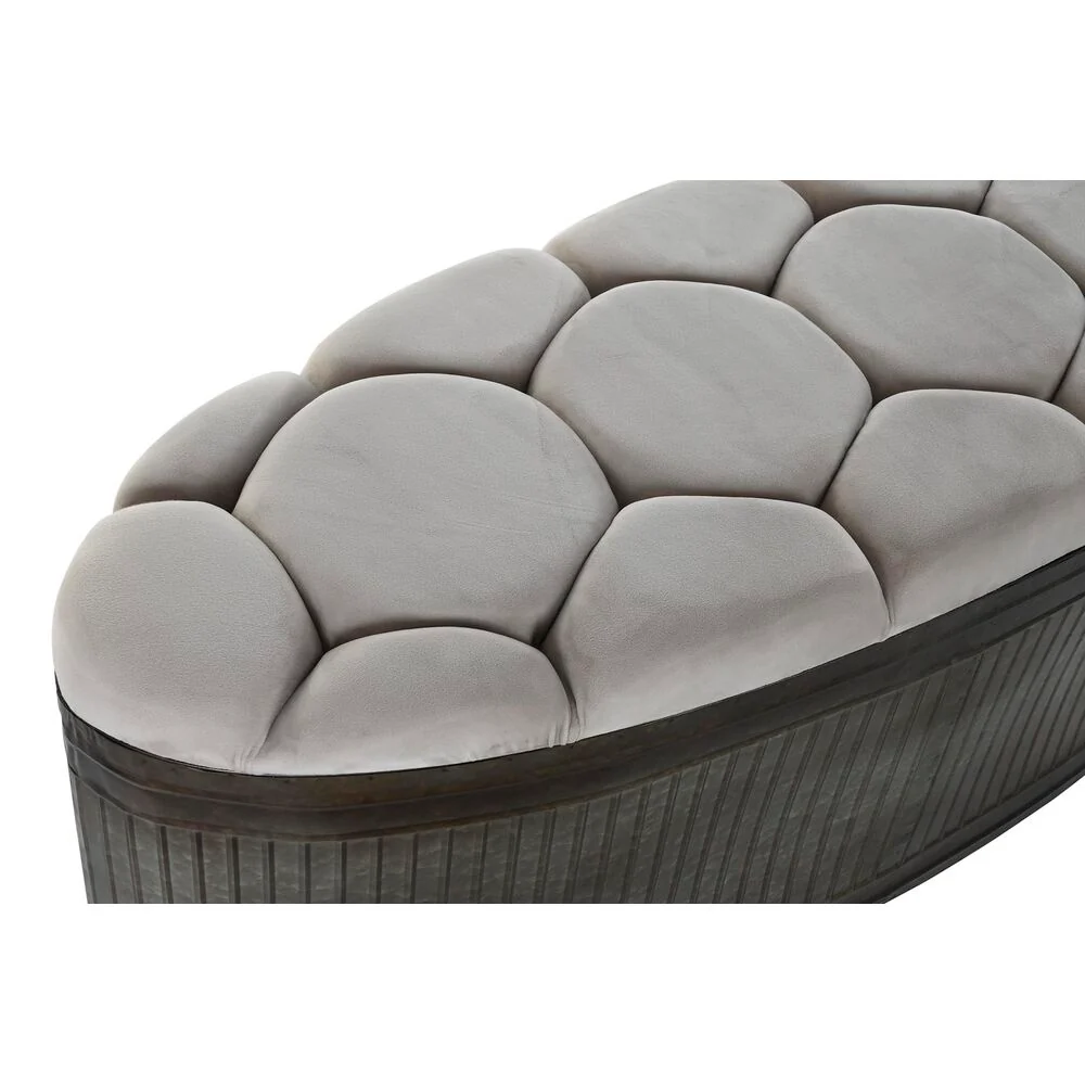 Panca DKD Home Decor Beige (121 x 44 x 47,5 cm)