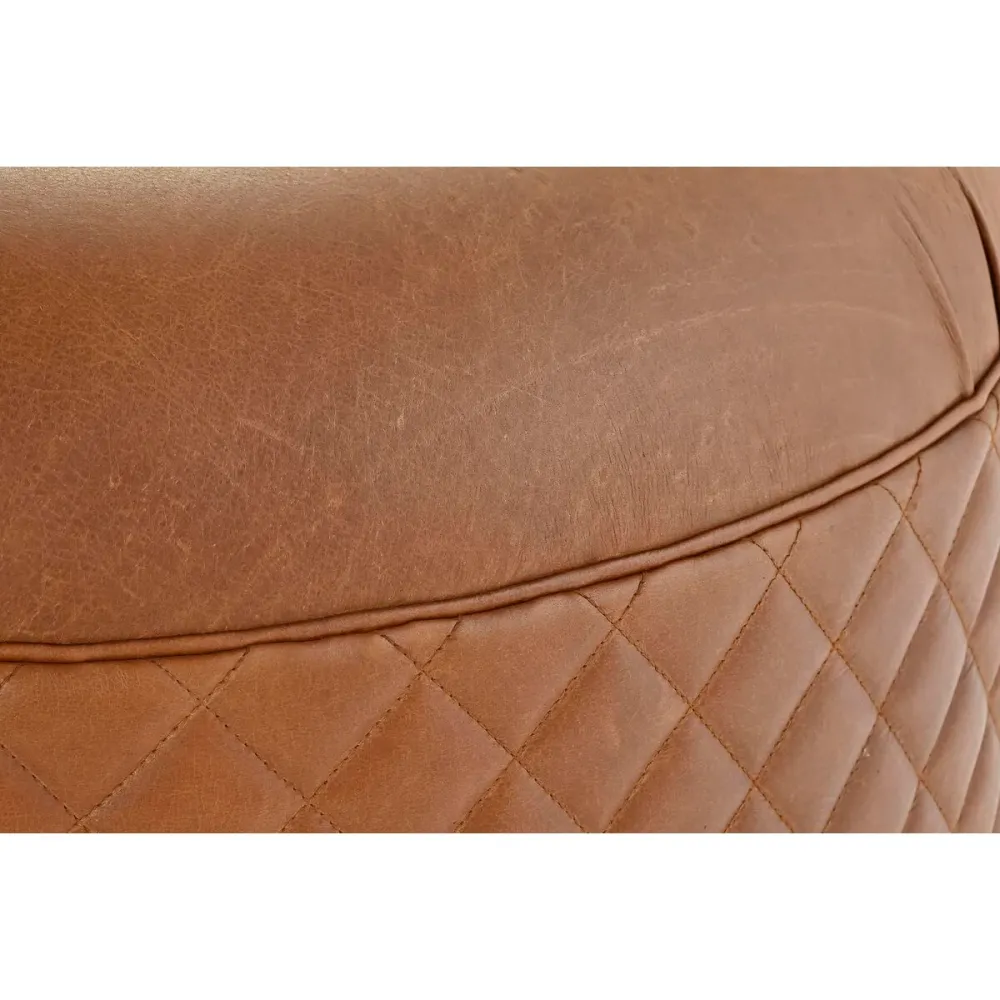 Poggiapiedi DKD Home Decor Marrone Legno Vintage 94 x 94 x 54 cm