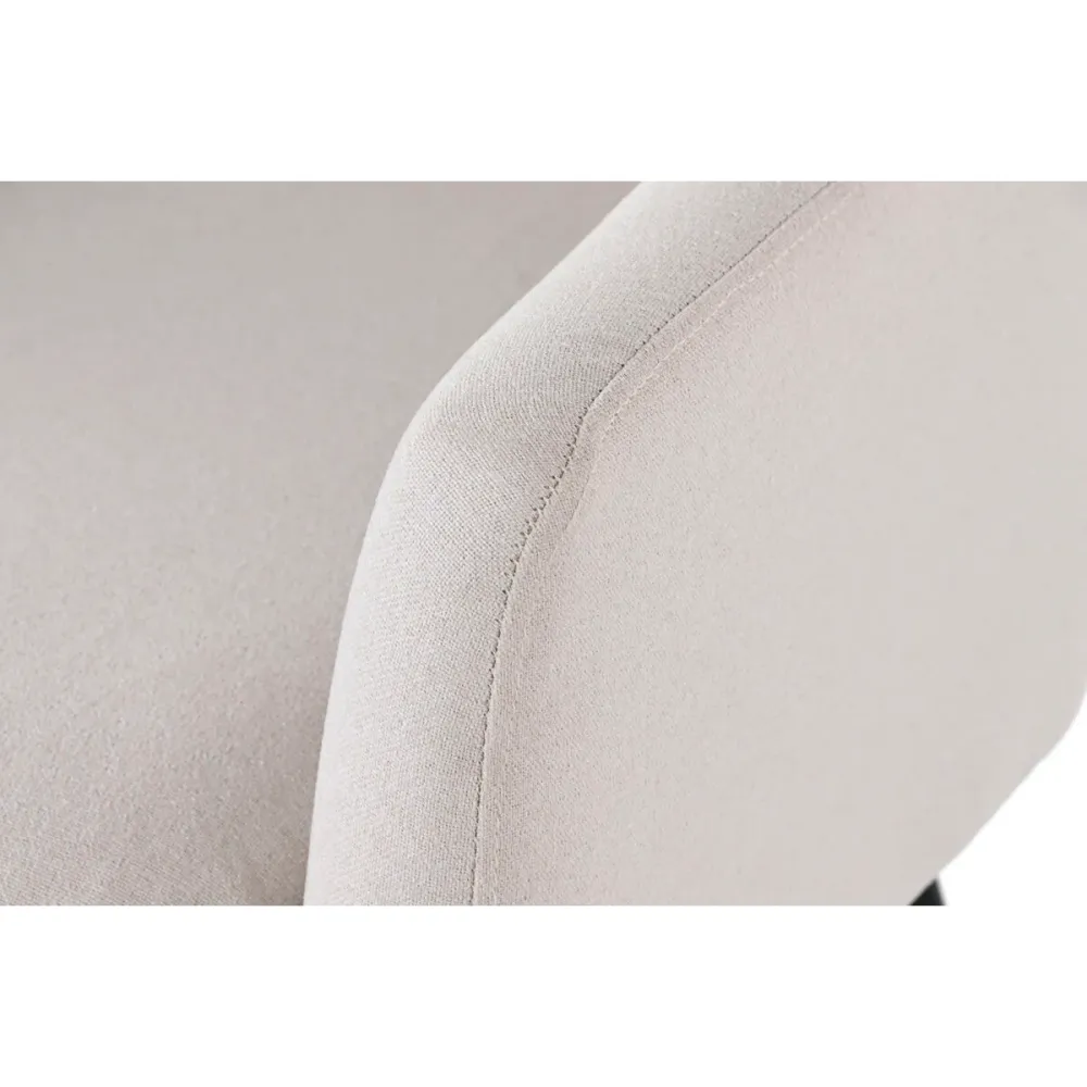 Poltrona DKD Home Decor Beige Metallo 66 x 62 x 75 cm