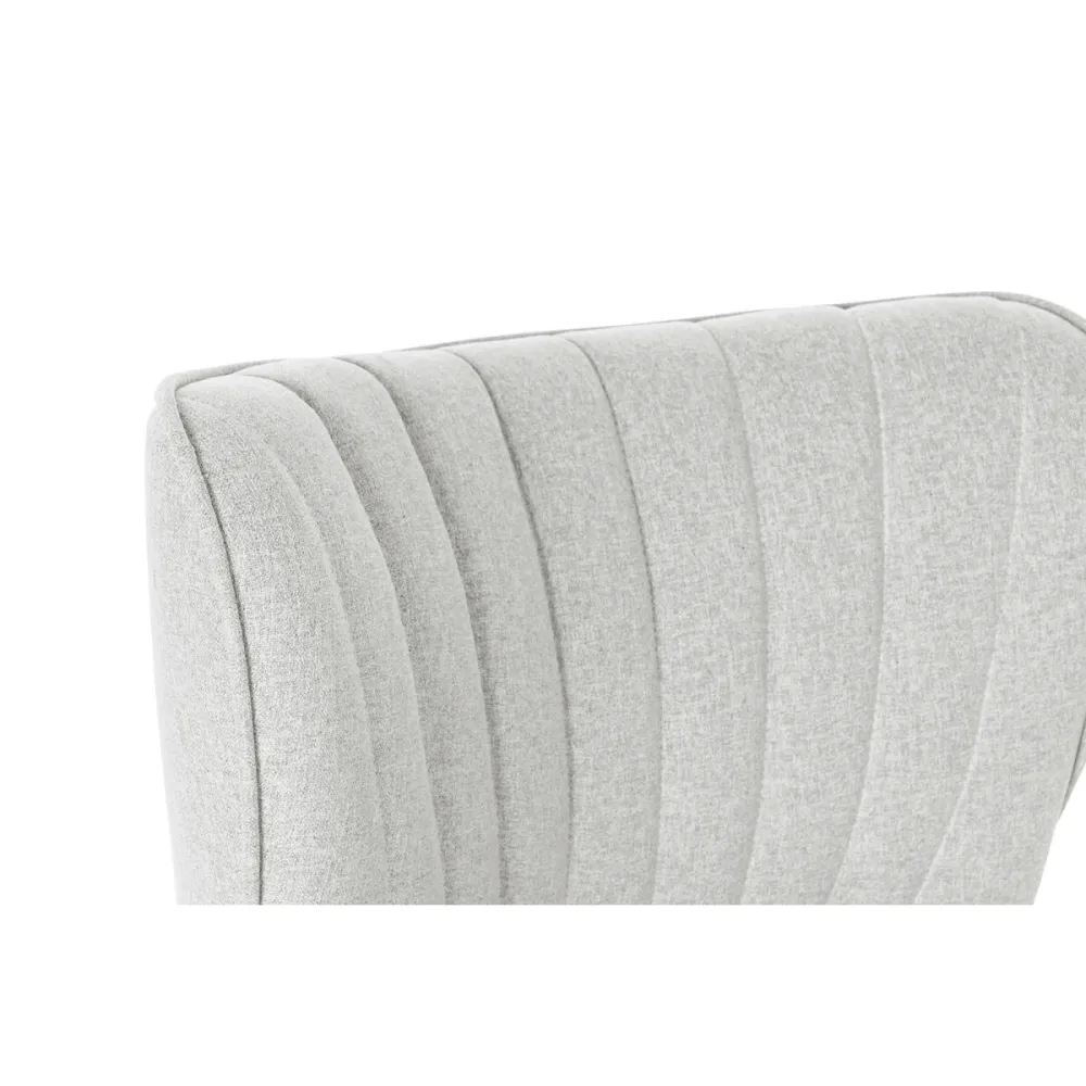 Poltrona DKD Home Decor Nero Beige Greige Metallo 55 x 64 x 72,5 cm