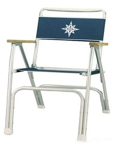 POLTRONCINA Navy 2 Pieghevole Alluminio ANODIZZATO