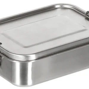 Portapranzo, "Premium", acciaio inossidabile, circa 19x14,5x6,5 cm