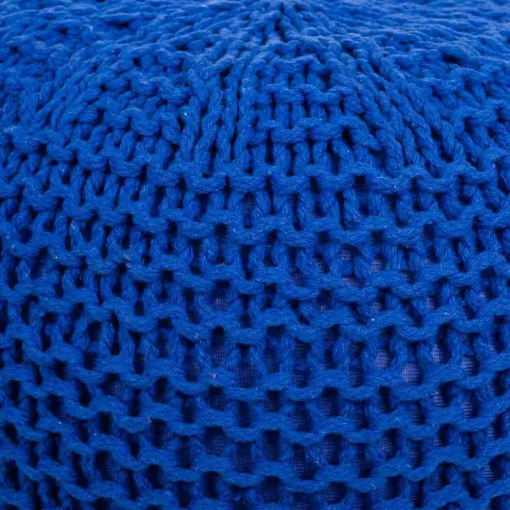 Puff Alexandra House Living Blu scuro polistirene 38 x 28 x 38 cm