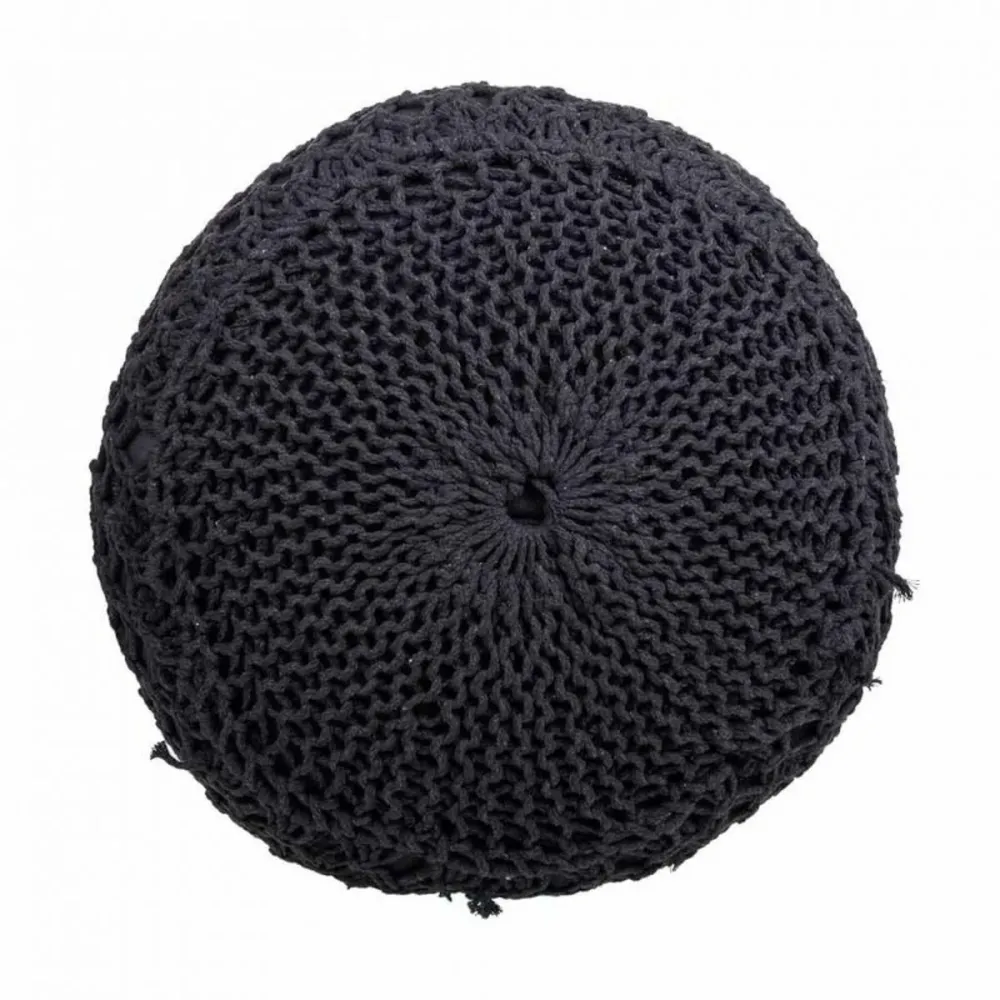 Puff Alexandra House Living Grigio scuro polistirene 45 x 30 x 45 cm