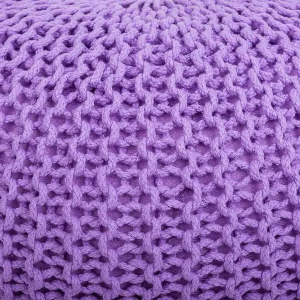 Puff Alexandra House Living Violetta polistirene 45 x 30 x 45 cm