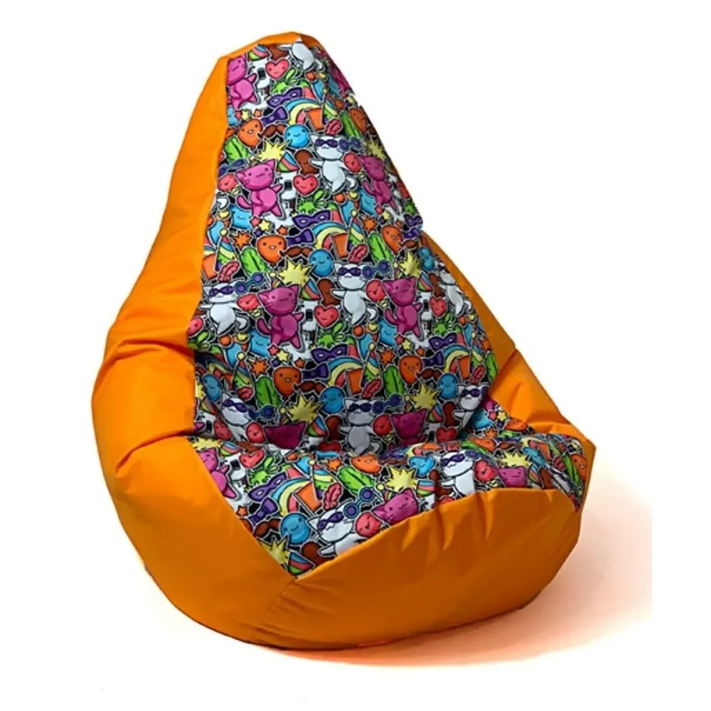 Puff GO GIFT Arancio 130 x 90 cm Pera