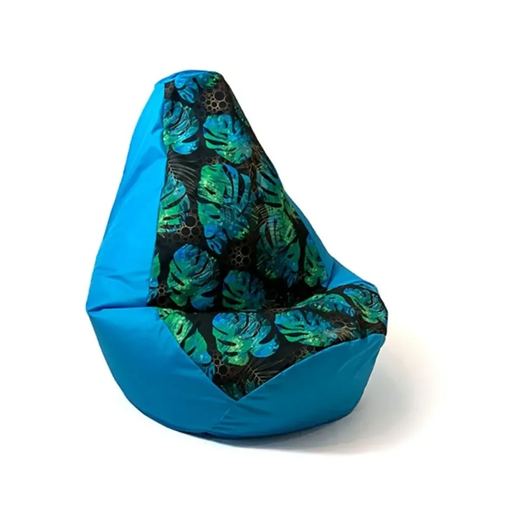 Puff GO GIFT Azzurro 140 x 100 cm Pera