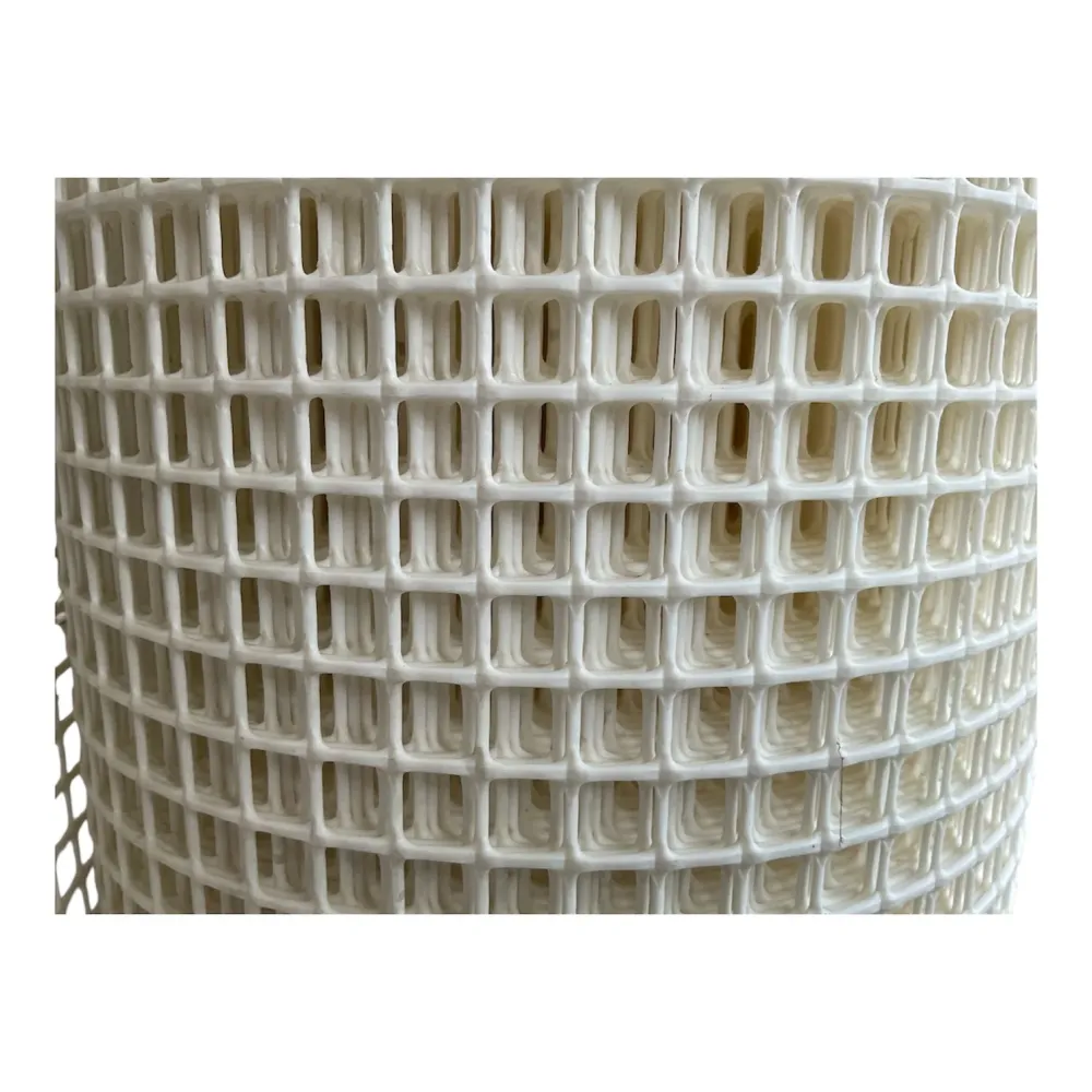 Rete Nasse Quadra 15 Bianco mt.1x25 Plastica Flessibile Tenax